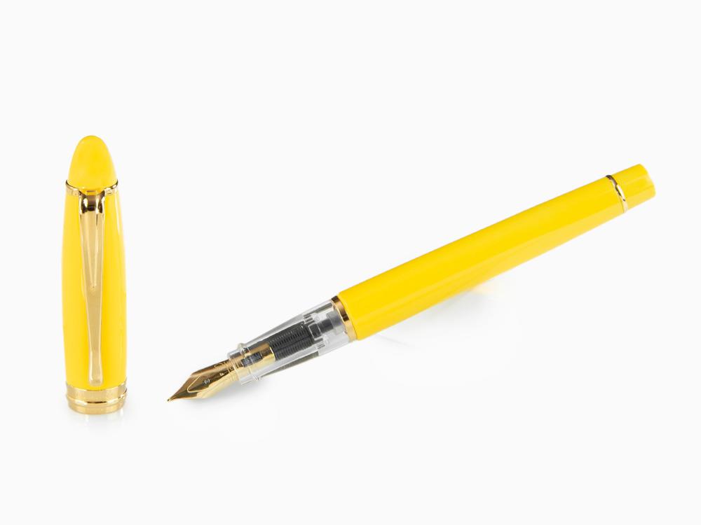 Aurora Ipsilon Demo colors OTTIMISTA Fountain Pen, Resin, Yellow, B09-DY