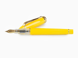 Aurora Ipsilon Demo colors OTTIMISTA Fountain Pen, Resin, Yellow, B09-DY