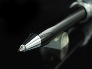 Aurora Ballpoint Pen Ipsilon Silver - Sterling Silver & Black - B34CN