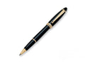 Aurora Ipsilon Rollerball pen, Resin, Gold trim, Black, B71-N