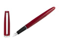 Aurora Style Fountain Pen - Barrel in Paprika and chrome trims - E12PR