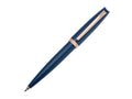 Aurora Style Ballpoint pen, Blue Resin, Rose gold trim, E40PB