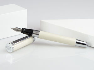 Aurora TU Fountain Pen, Resin, Chrome trim, T11W