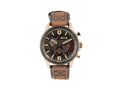 AVI-8 Hawker Harrier II Quartz Watch, PVD Gold, Black, 43 mm, AV-4056-06