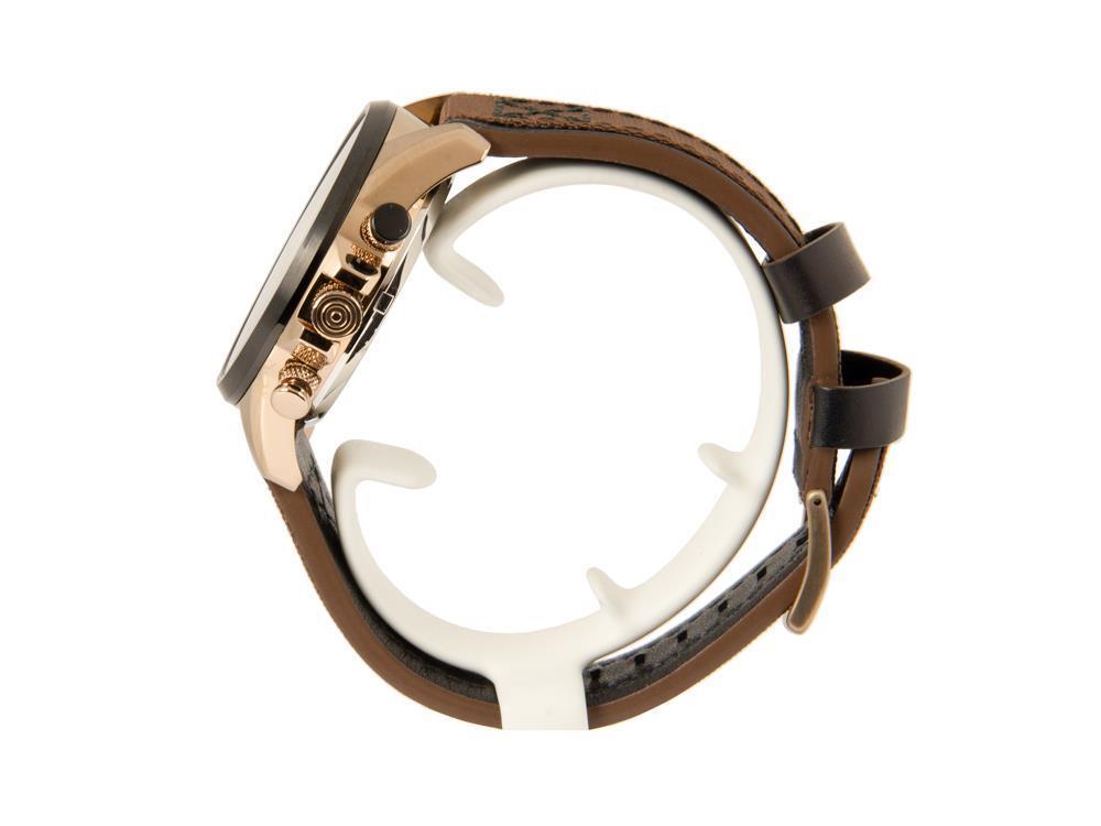 AVI-8 Hawker Harrier II Quartz Watch, PVD Gold, Black, 43 mm, AV-4056-06