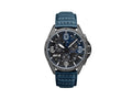 AVI-8 P-51 Mustang Blakeslee Chronograph Air Blue Quartz Watch, AV-4077-04