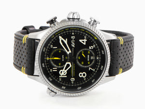 AVI-8 Hawker Hunter Duke Chronograph Halton Quartz Watch, Black, AV-4080-01