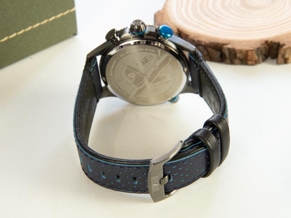 AVI-8 Hawker Hunter Duke Chronograph Colerne Quartz Watch, Grey, AV-4080-02