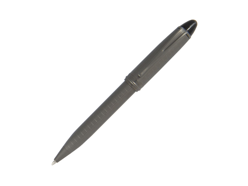 Aurora Ipsilon Full Metal Black Ballpoint pen, Ruthenium, B36-RQ