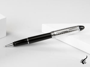 Aurora Ipsilon Rollerball pen, Resin, .925 silver trim, B74CQN