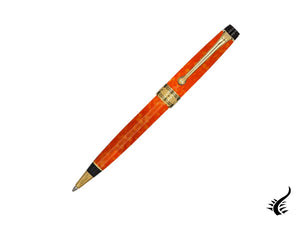 Aurora Optima 2020 Arancio Ballpoint pen, Auroloide, Orange, Gold plated, 998-OR