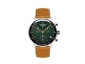 Bauhaus Aviation Dessau Quartz Watch, Green, 41 mm, Chronograph, Day, 2096-4