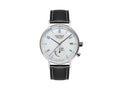 Bauhaus Pure Solar Quartz Watch with Power Display, White, 41 mm, 2114-1