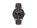 Bauhaus Aviation Tornado GMT Quartz Watch, Black, 42 mm, Day, 2744-2