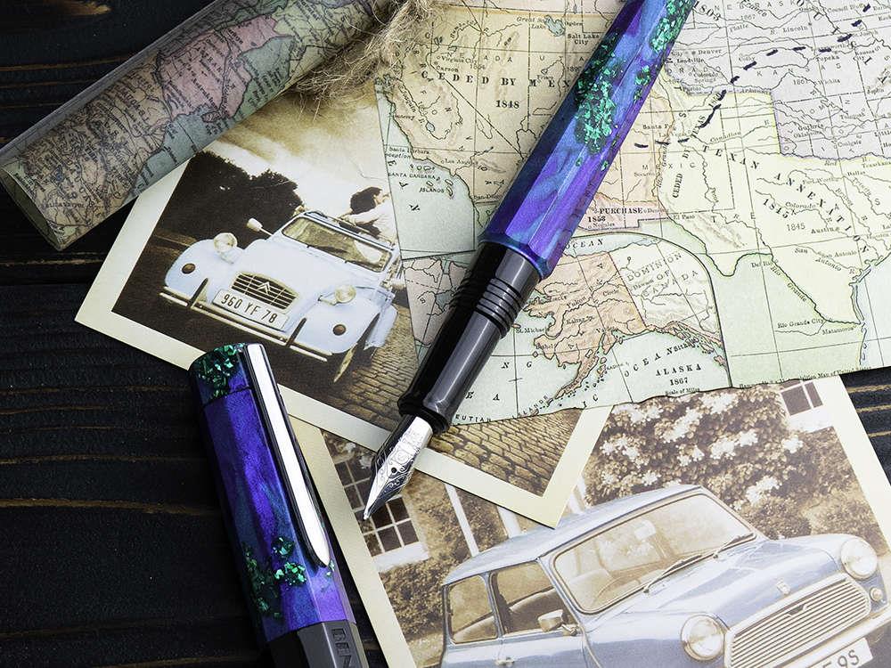 Benu Euphoria Tropical Voyage Fountain Pen, Blue, 05.1.01.5.0