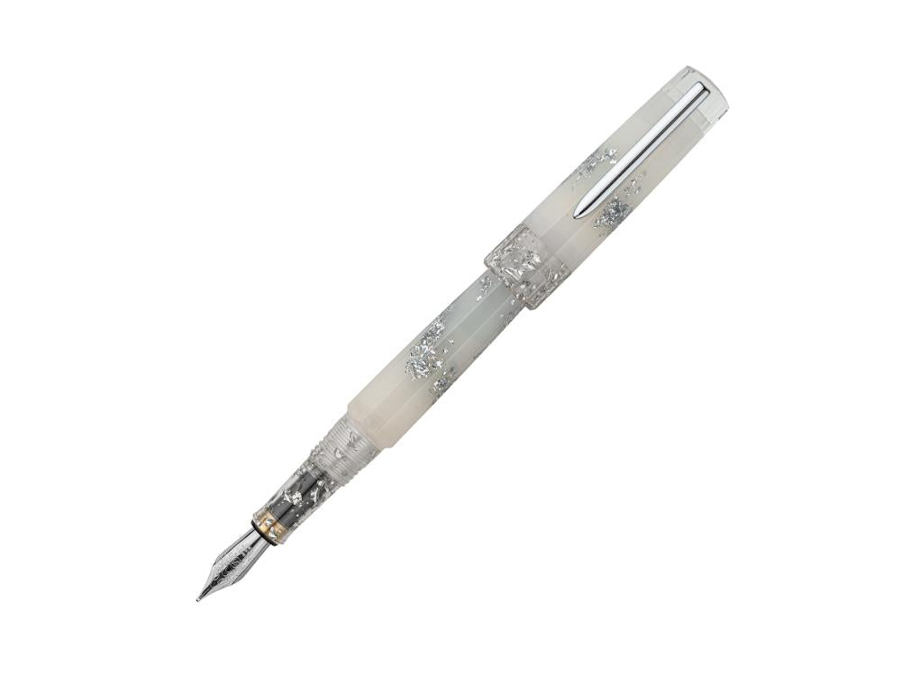 Benu Euphoria White Beach Fountain Pen, Resin, White, 05.2.147.5.0