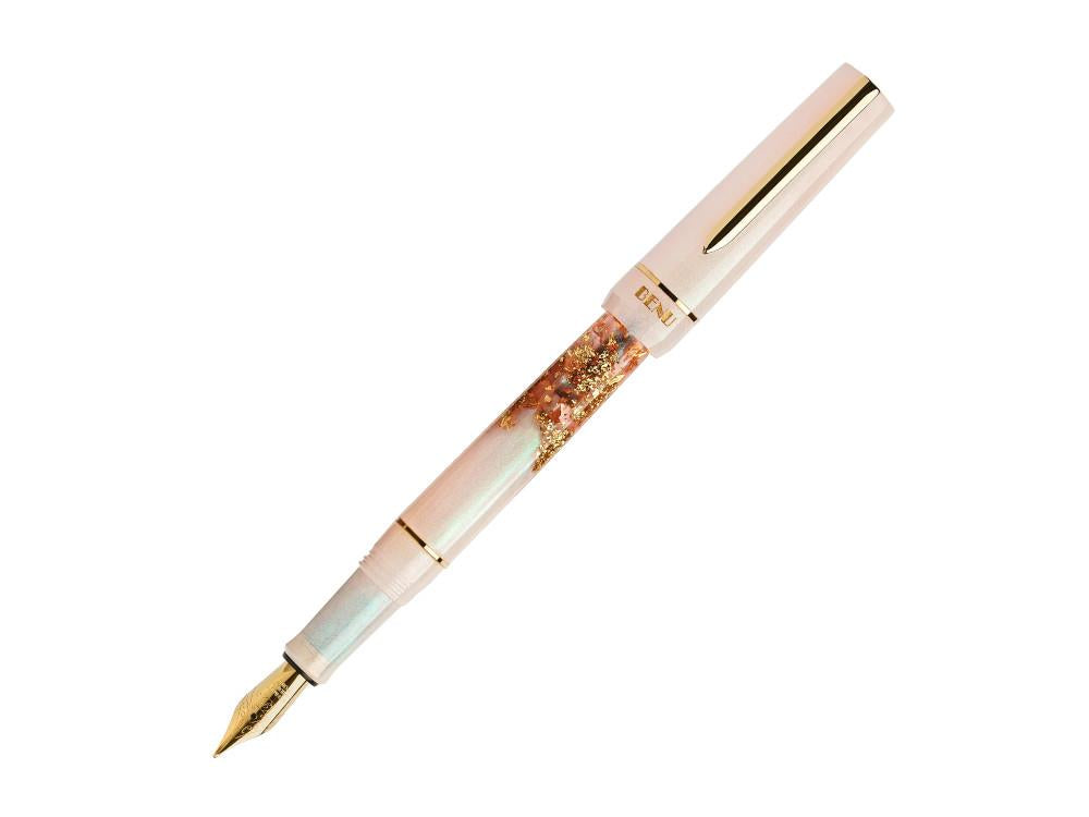 Benu Haute Flair Fountain Pen, Resin, Pearl, Gold plated, 11.2.10.6.0