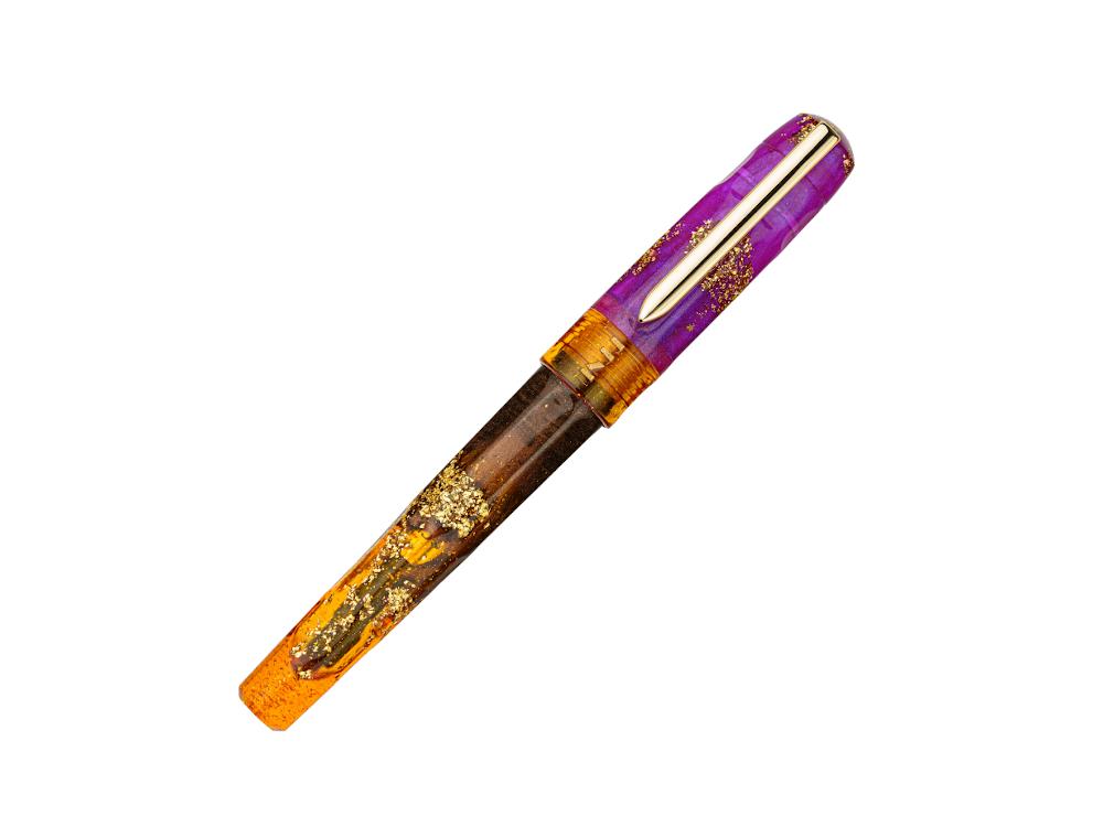 Benu Talisman Ametrine Fountain Pen, Acrylic, Amethyst, 19.2.51.6.0