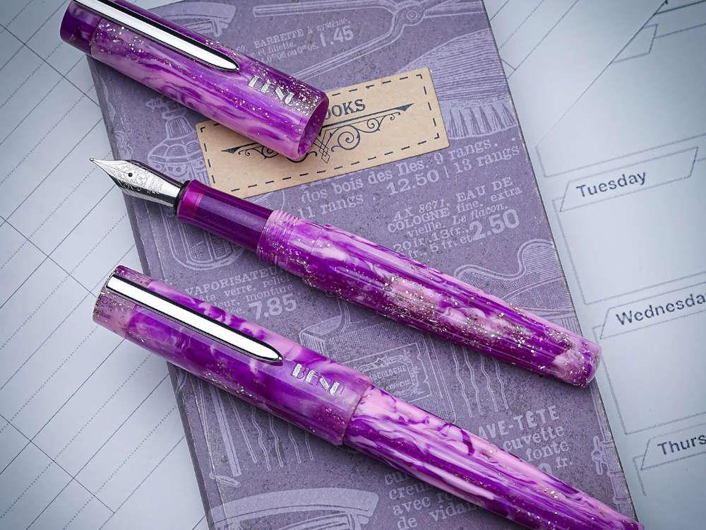 Benu DailyMate Exciting Friday Fountain Pen, Purple, 23.2.05.5.0