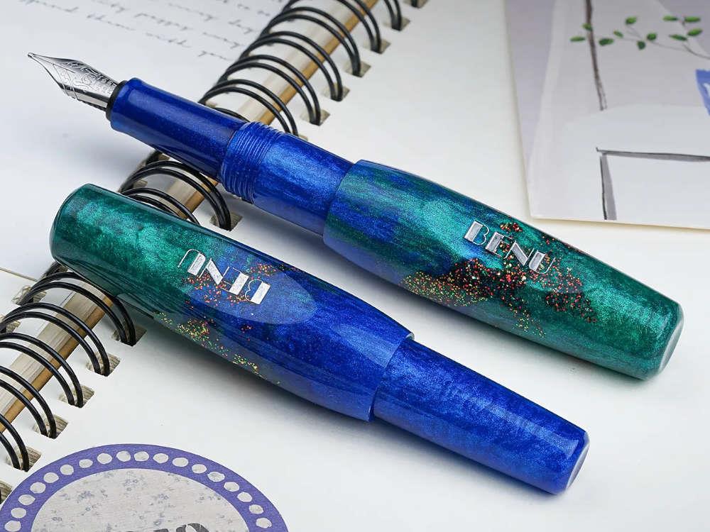 Benu Pixie Emerald Sea Fountain Pen, Green, 24.2.5.5.0