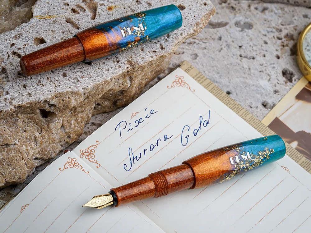 Benu Pixie Aurora Gold Fountain Pen, 24.2.32.6.0