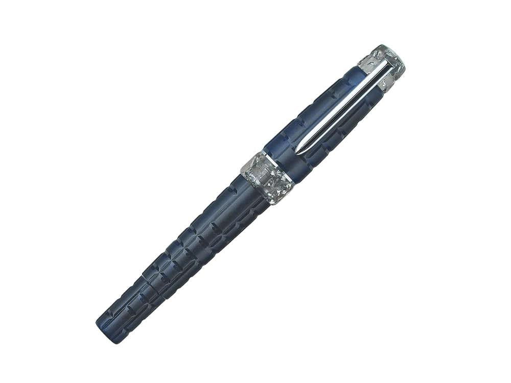 Benu Tessera Galena Fountain Pen, Resin, Blue, 25.2.3.5.0-S