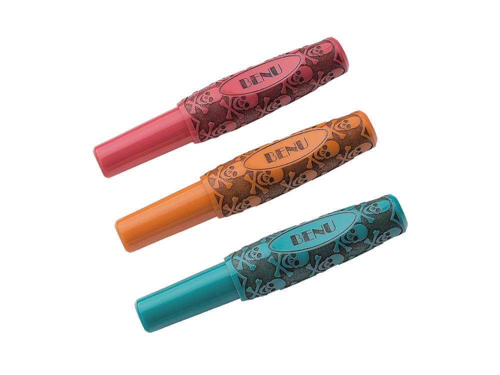 Benu Pixie Jolly Roger Fountain Pen, Resin Set, Multicolour, PX05