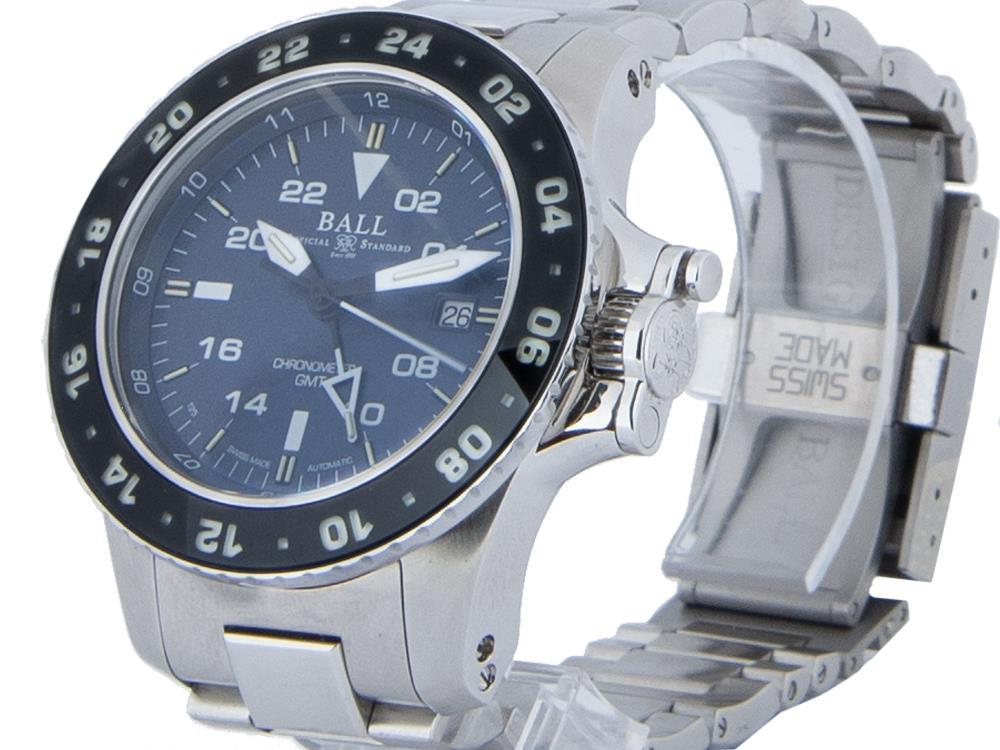 Ball Engineer Hydrocarbon AeroGMT II Automatic Watch, 42 mm, Chronograph