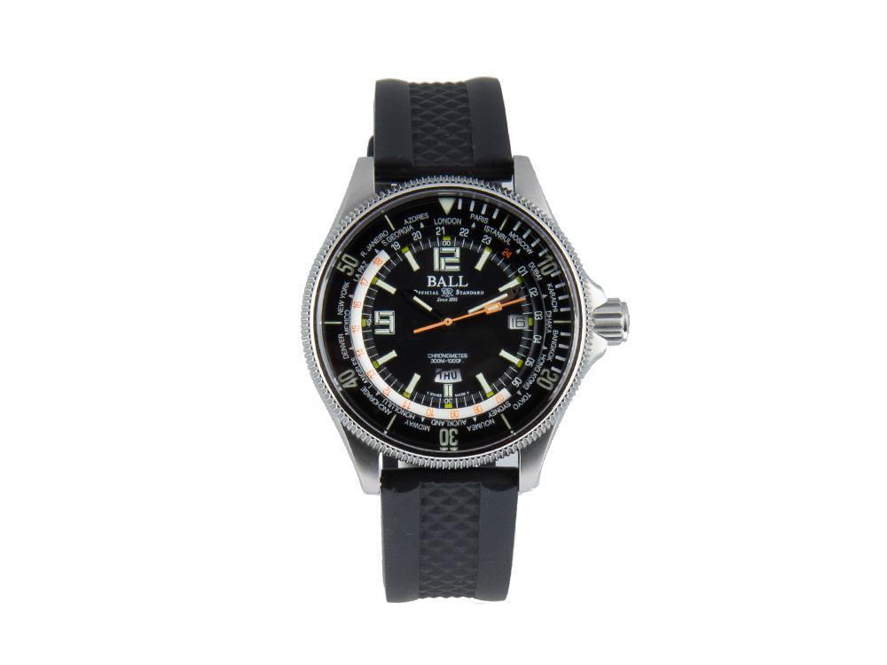 Ball Engineer Master II Diver Worldtimer Automatic Watch, COSC, DG2232A-PC-BK
