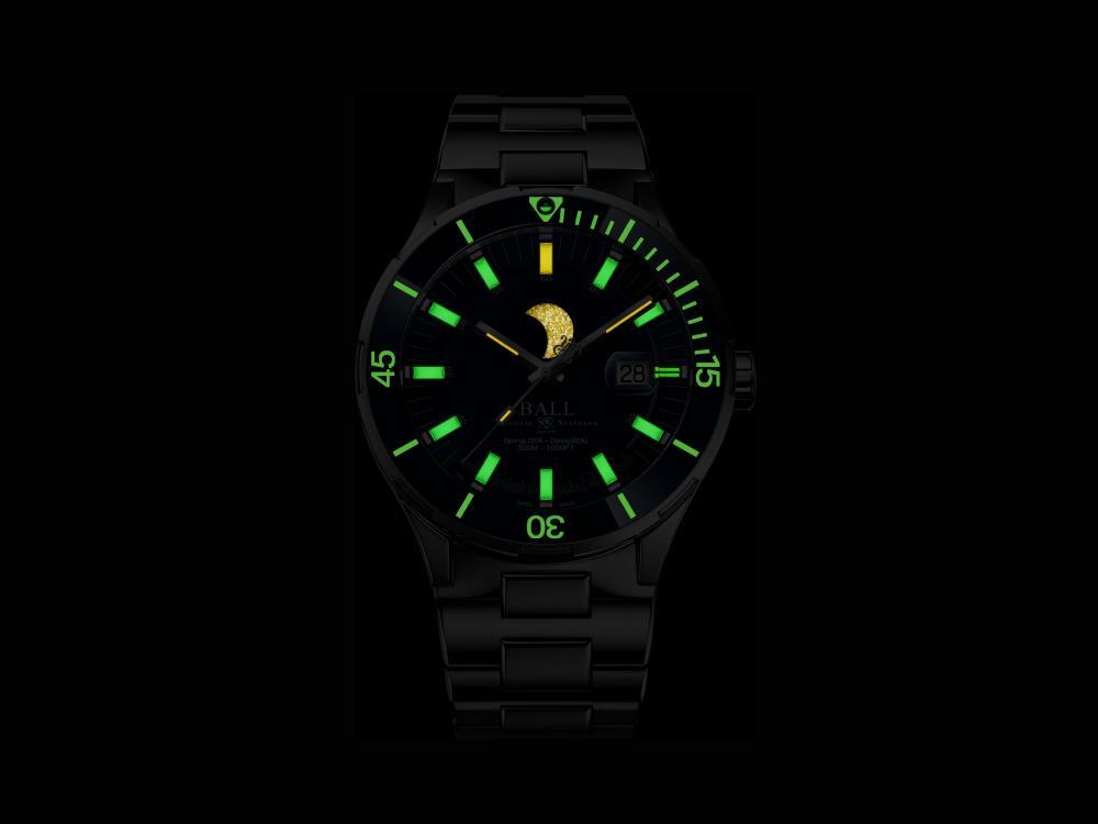 Ball Roadmaster Challenger Moon Phase LE Automatic Watch, DM3130B-S13J-BE