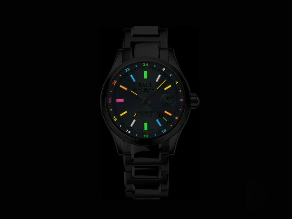 Ball Engineer III Endurance 1917 GMT Automatic Watch, 41mm, GM9100C-S2C-IBER