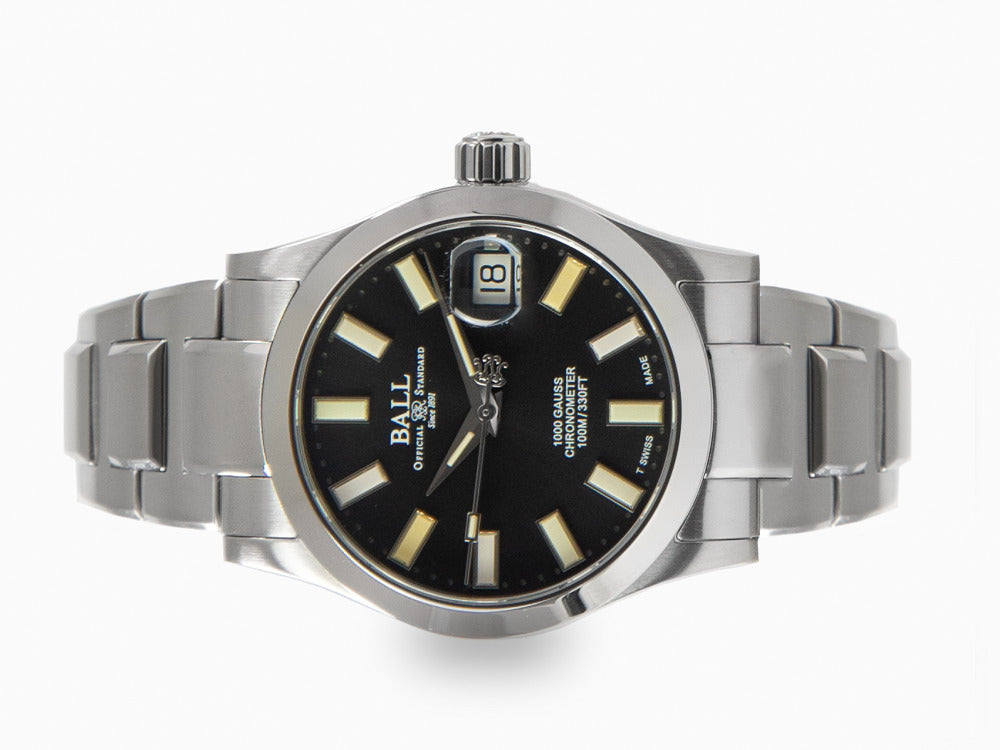 Ball Engineer III Marvelight Chronometer Automatic Watch, 36 mm, NL9616C-S1C-BKR