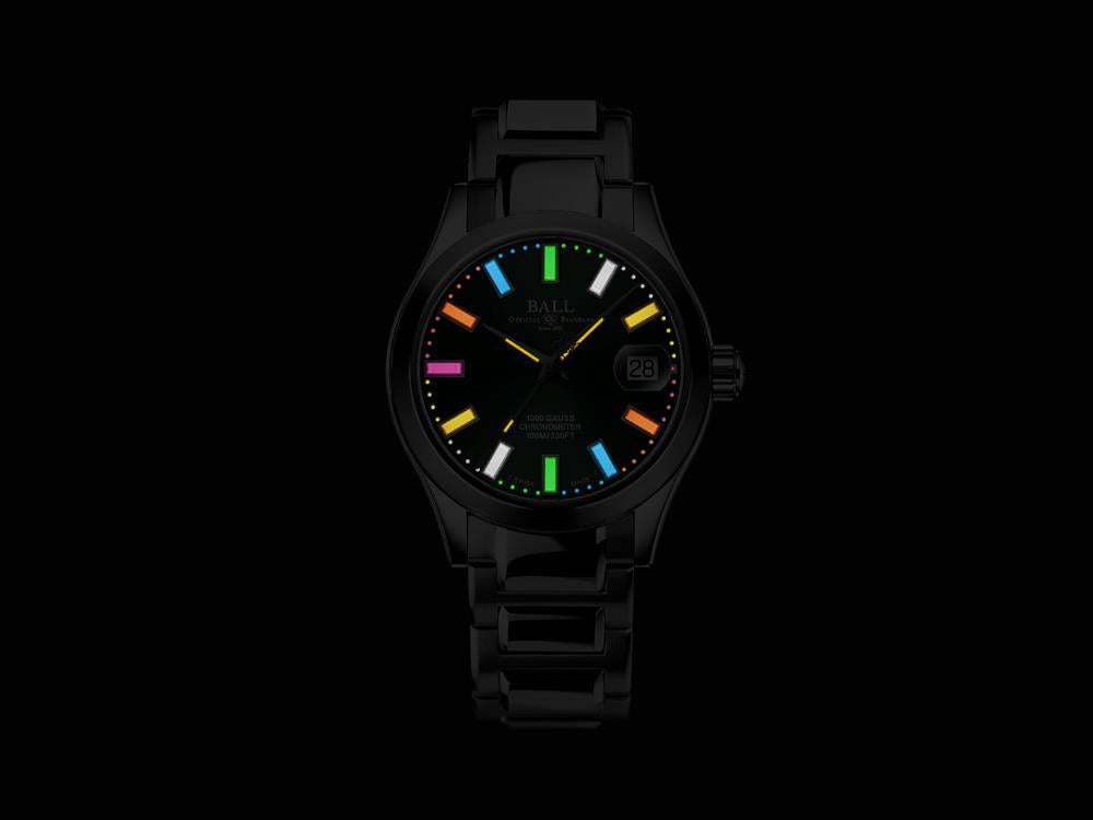 Ball Engineer III Marvelight Chronometer Automatic Watch, 36 mm, NL9616C-S1C-GRR