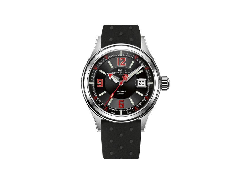 Ball Fireman Racer Automatic Watch, Stainless steel, NM2088C-PJ-BKRD