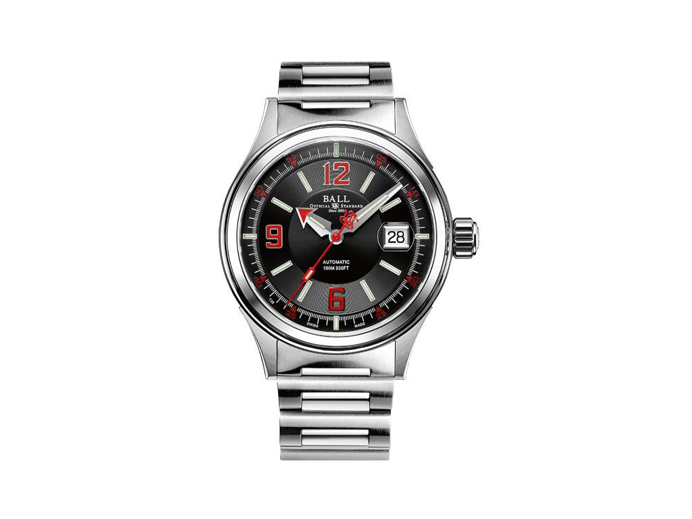 Ball Fireman Racer Automatic Watch, Stainless steel,  NM2088C-S2J-BKRD