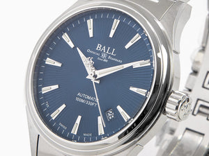 Ball Fireman Victory Automatic Watch, Blue, Steel bracelet, NM2098C-S6J-BE