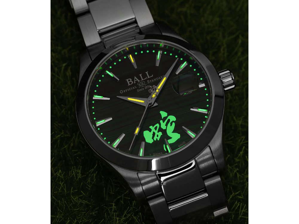 Ball Engineer III Invigorating Serpent Automatic Watch, Green, NM9026C-S47-MAL
