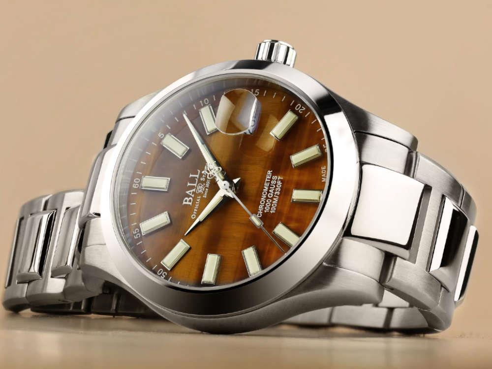 Ball Engineer III Bright Path Tigerite Automatic Watch, 40 mm, NM9026C-S50CJ-YTE