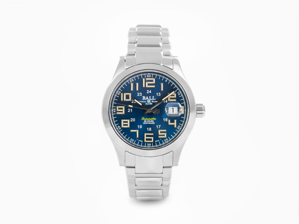 Ball Engineer M Pioner Automatic Watch, Blue, 40 mm, COSC NM9032C-S2C-BE1