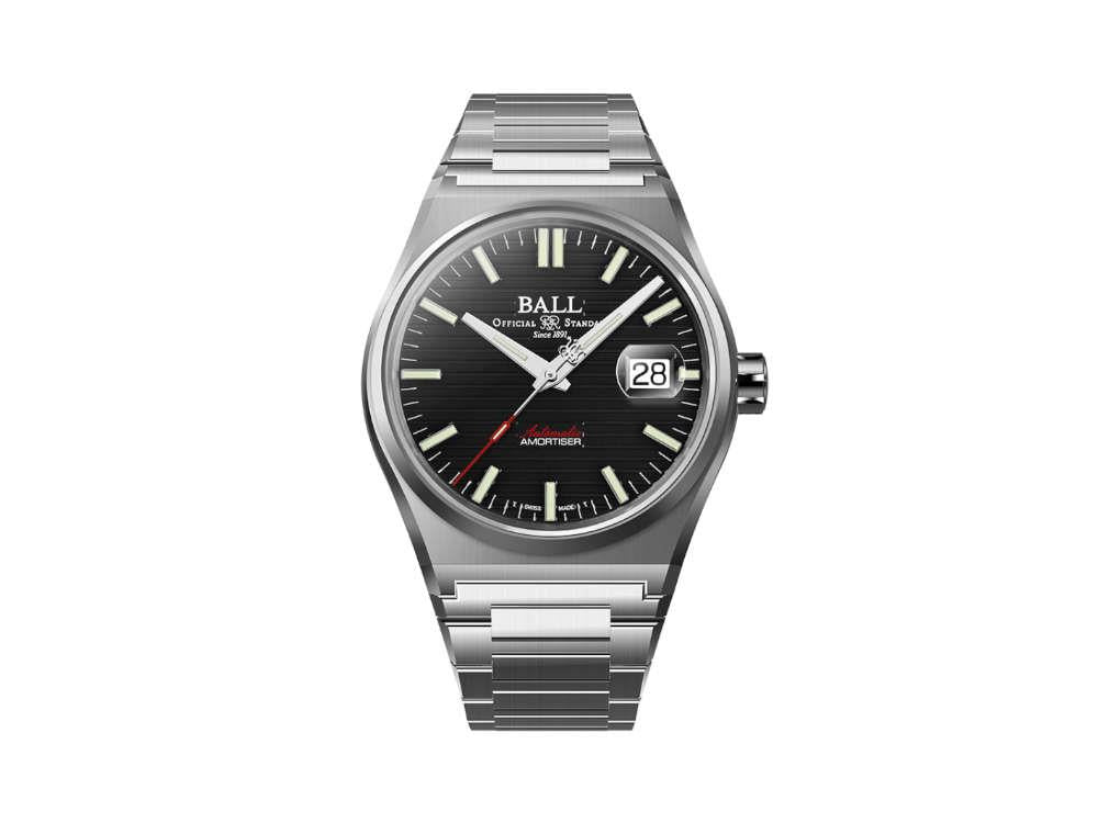 Ball Roadmaster Perseverer Automatic Watch, Black, 40 mm, NM9050C-S1-BK