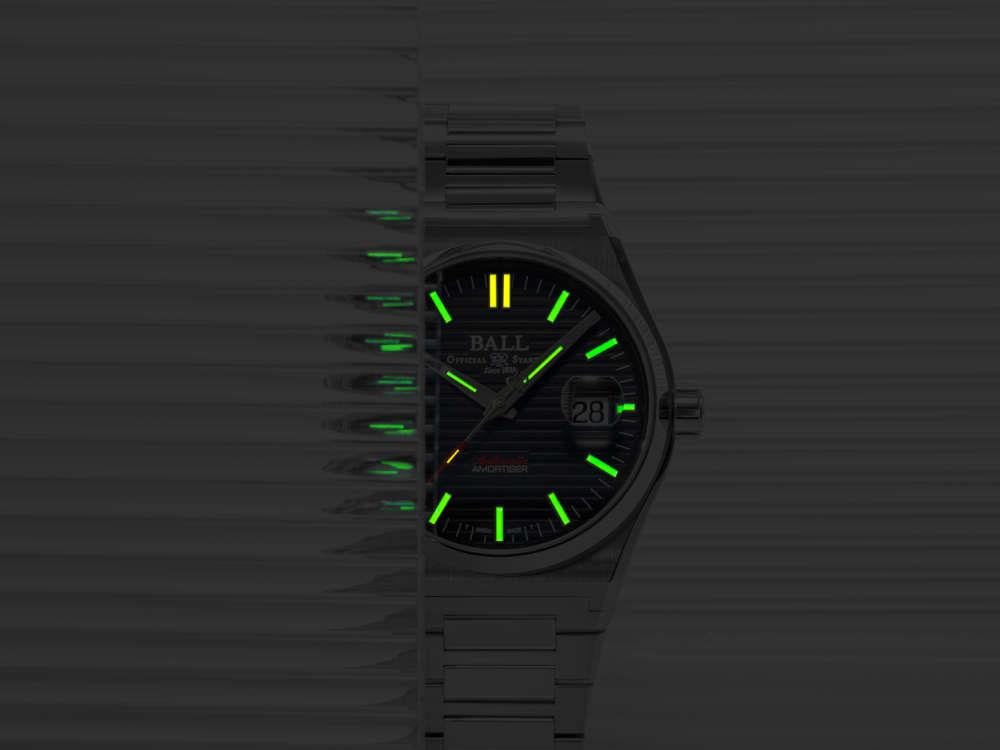 Ball Roadmaster Perseverer Automatic Watch, Black, 40 mm, NM9050C-S1-BK