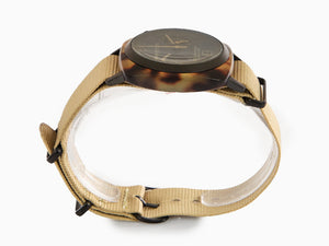 Briston Clubmaster Classic Safari Quartz Watch, Black, 40 mm, 14140.PBAM.TS.5.NK