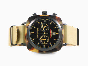 Briston Clubmaster Sport Quartz Watch, Black, 42 mm, 18142.PBAM.TSS.5.NK