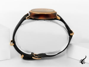 Briston Clubmaster Chic Quartz Watch, Gold pink, 36 mm, 18536.PRA.T.6.NB