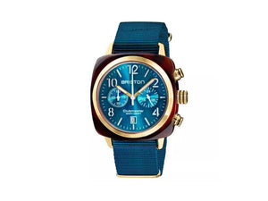 Briston Clubmaster Classic Quartz Watch, Blue, 40 mm, 19140.PYA.T.31.NBD