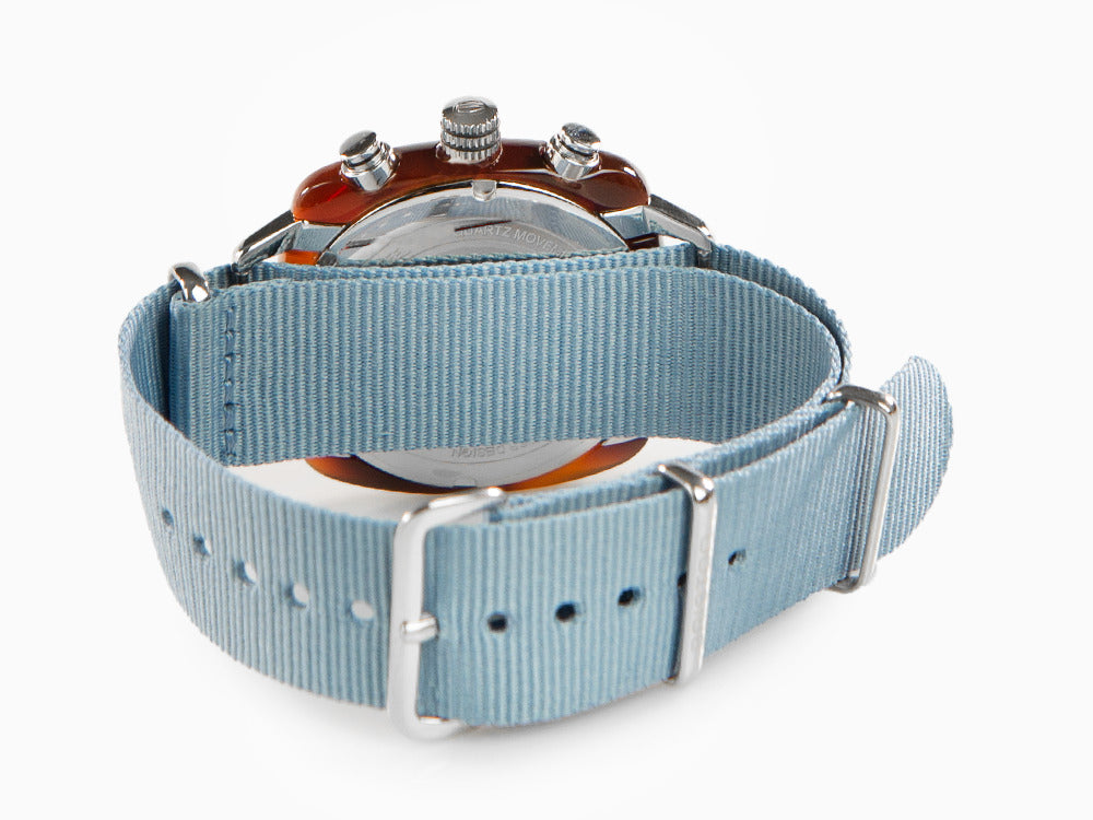 Briston Clubmaster Classic Quartz Watch, Blue, 40 mm, 19140.SA.T.25.NIB