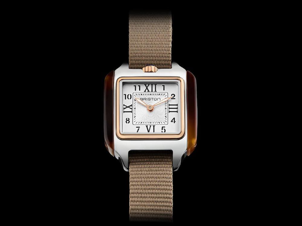 Briston Streamliner Kennedy Quartz Watch, Steel, White, 30 mm, 252030.PRA.T.2.NT