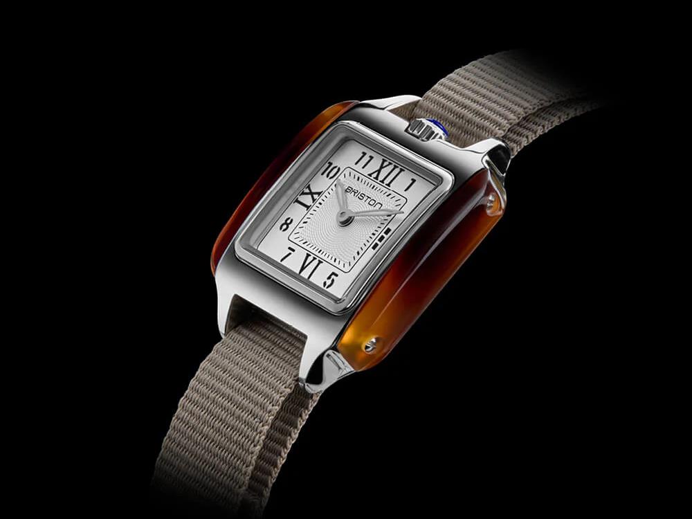 Briston Streamliner Kennedy Quartz Watch, White, 30 mm, 252030.SA.T.2.NT