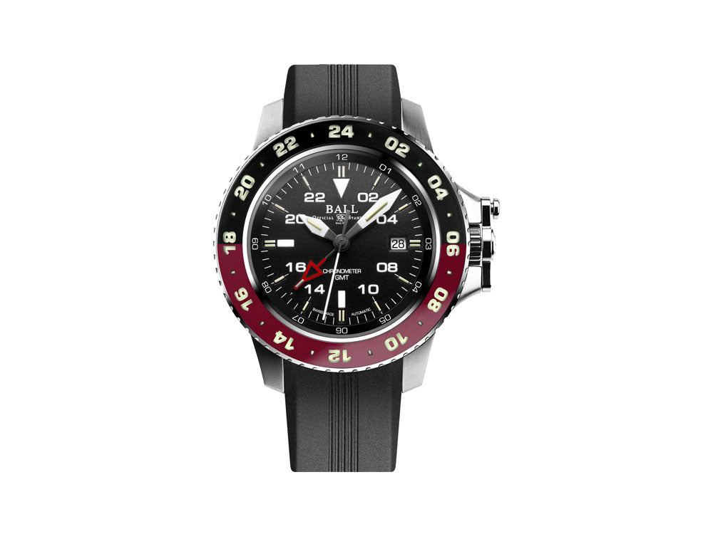 Ball Engineer Hydrocarbon AeroGMT II Automatic Watch, COSC,  DG2018C-P3C-BK
