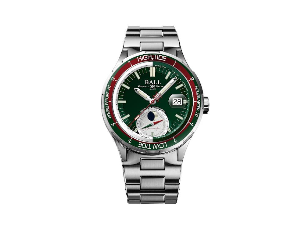 Ball Roadmaster Ocean Explorer Automatic Watch, Green, 41 mm, DM3120C-S1CJ-GR
